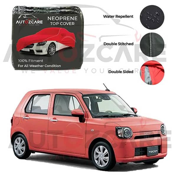 Daihatsu Tocot Neoprene Car Top Cover - Model 2019-2026