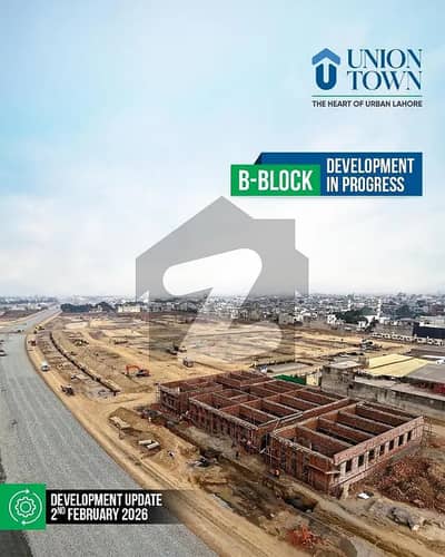 3 Marla Luxury Residential Plot in Union Town Pine Avenue Easy 2.5 Year Installments.