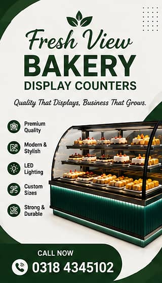Counter for sale, Display Counter, Bakery Counter, Ice Cream Display