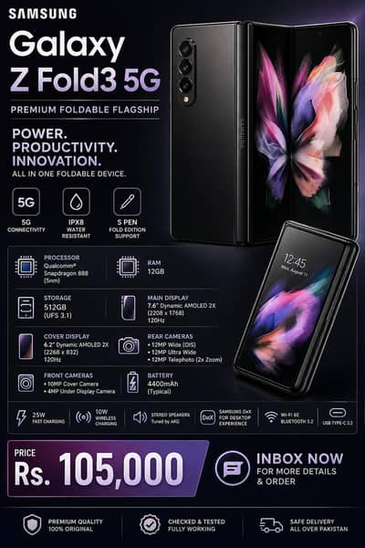 Samsung Mobile Z Fold 3