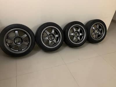 Alloy wheels Te37