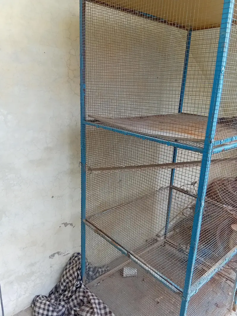 3 Story Big Size Breeding Cage for Parrots / Birds — photo 2