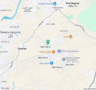 5 Marla LOP approved plot in Sector N