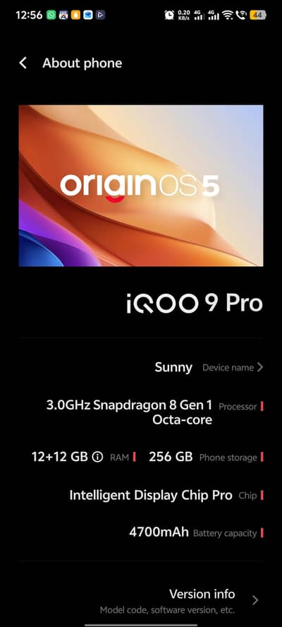 Vivo iQOO 9 Pro