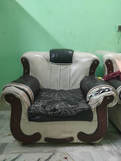 2 1 seater sofa