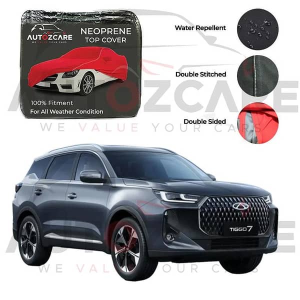 Chery Tiggo 7 Neoprene Car Top Cover - Model 2026