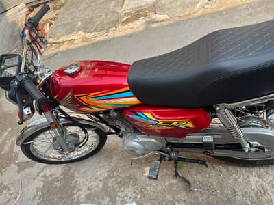 **Honda CG 125 2026 Model – Brand New | Registered | Faisalabad**