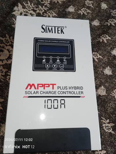 Simtek 100A 12v/24v Mppt (Solar Charging for battery)