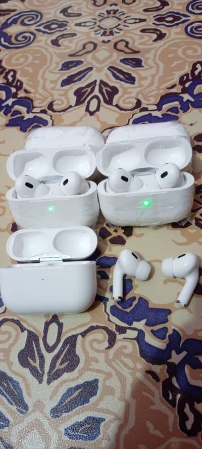 Used AirPods  Style Earbuds - Good Sound + Case | Peshawar