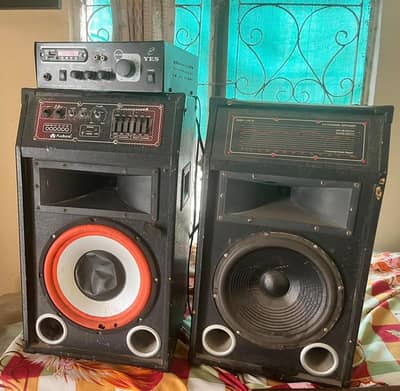 Audionic Speakers+Amplifier