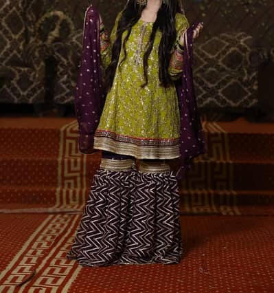 Mehandi Dress