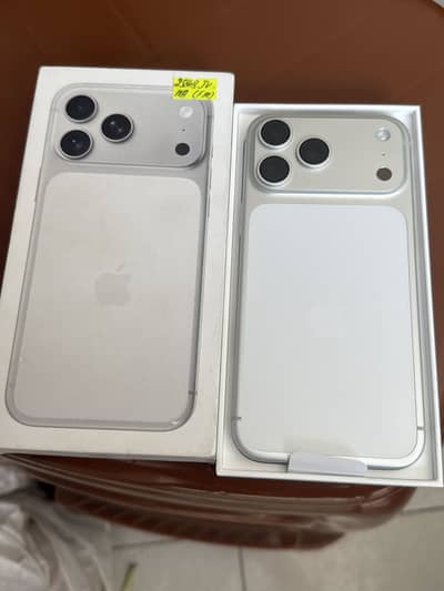 Apple iPhone 17 Pro Max silver colour 256 gb