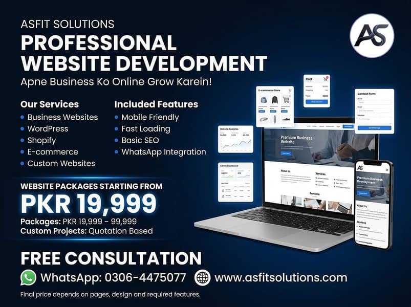 Professional Website Development | WordPress, Shopify & Custom 0