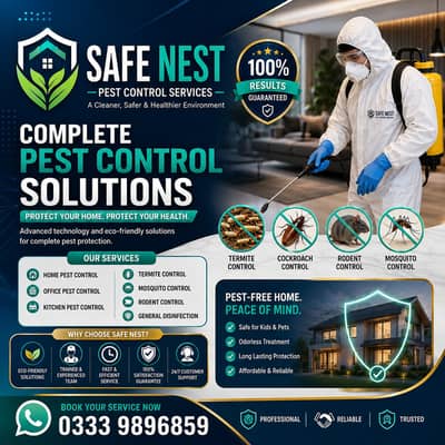 Keep Your Home Pest-Free with SAFE NEST