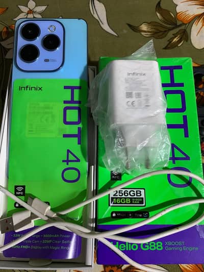 Infinix Hot 40(8+8)(256)(exchange possible. 03024980243(Whatsapp