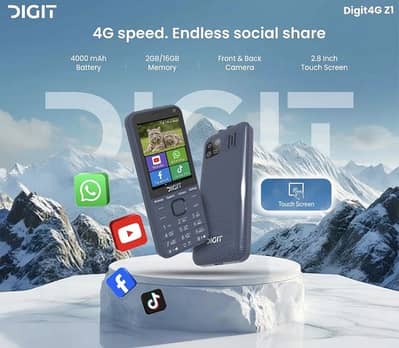 Digit Z1 4G dual sim pta approved