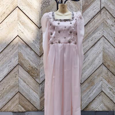 Silk Frock Handmade Dress