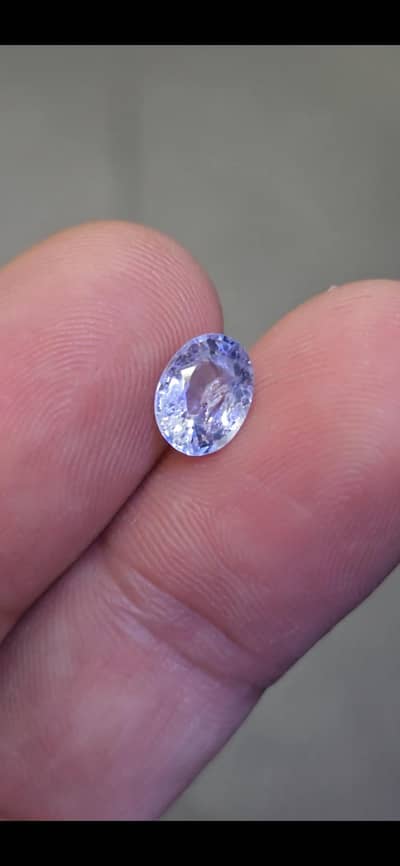 Blue Sapphire نیلم 100% orignal genuine gemstone cornflower blue color