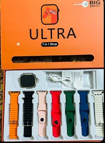 Ulta 10 Smart watch bluetooth with free Straps