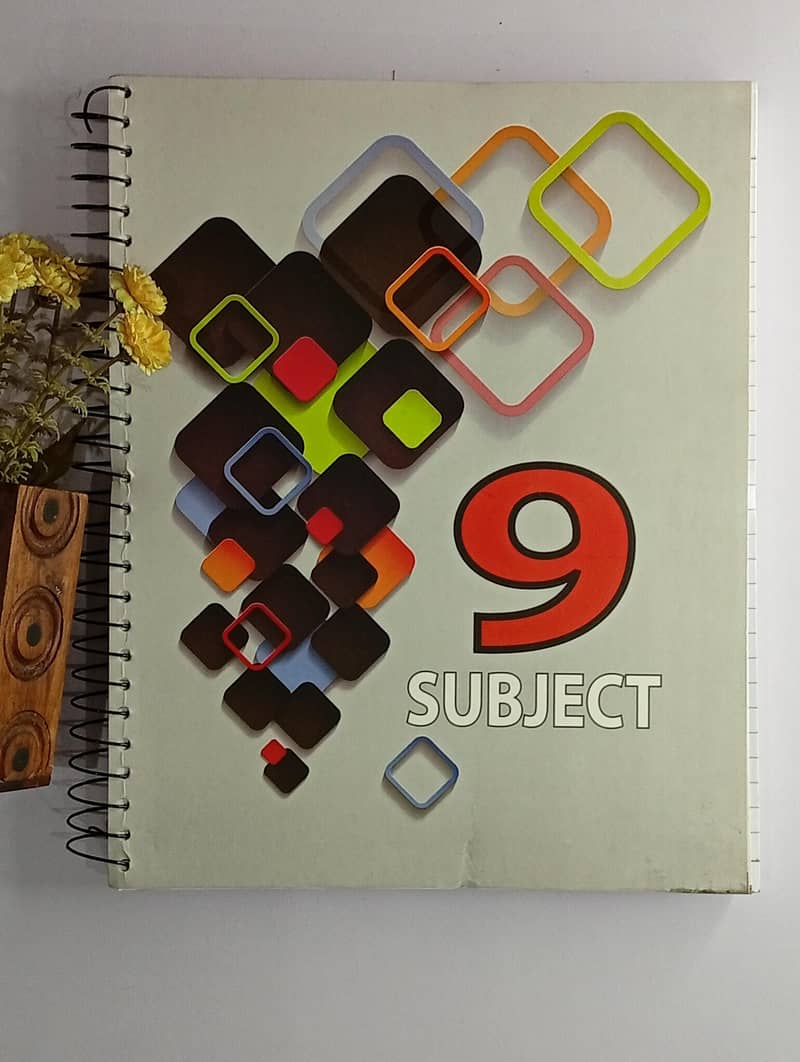 subject notebook 1
