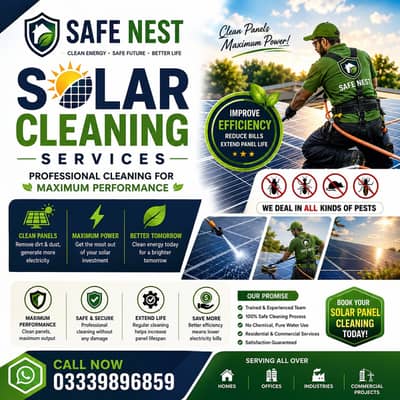 Boost Solar Power with Expert Panel Cleaning
