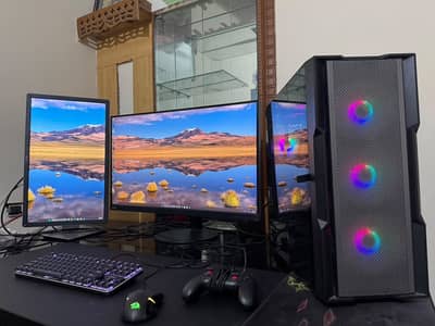 Gaming PC Ryzen 5 7600X | RTX 2070 8GB | 32GB DDR5 | Dual Monitors
