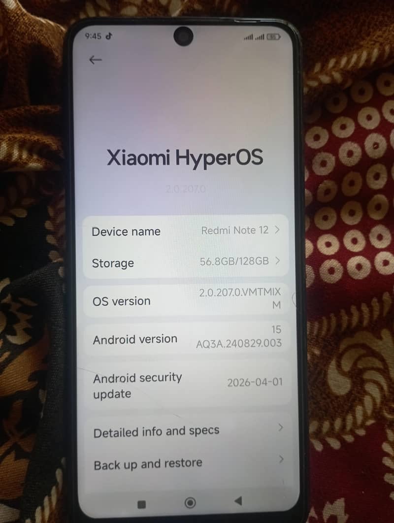 Xiaomi Redmi Note 12 5