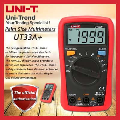 UNI-T UT33A+ Palm Size Multimeter in Pakistan