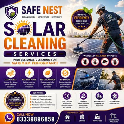 Expert Solar Panel Cleaning for Homes & Businesses