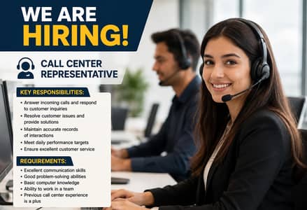Call Center Representative / Compliance Officer / Accountant