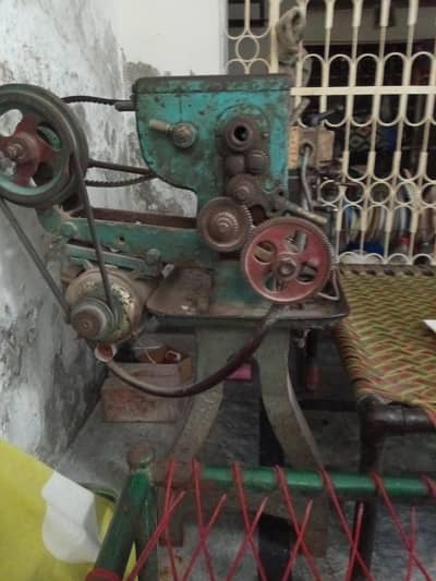 4feet lathe machine moter our Chak ka sat 03419366873