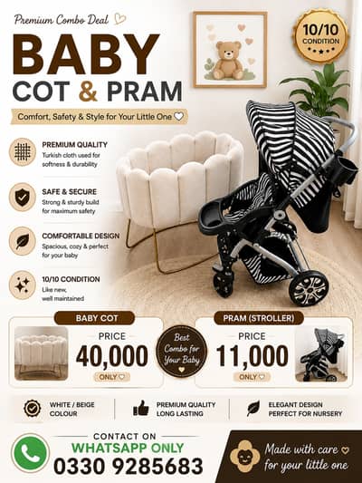 Kids Cot/ Baby Cot/ Crib/ Bassinet/ Kids Bed/ Kids Furniture