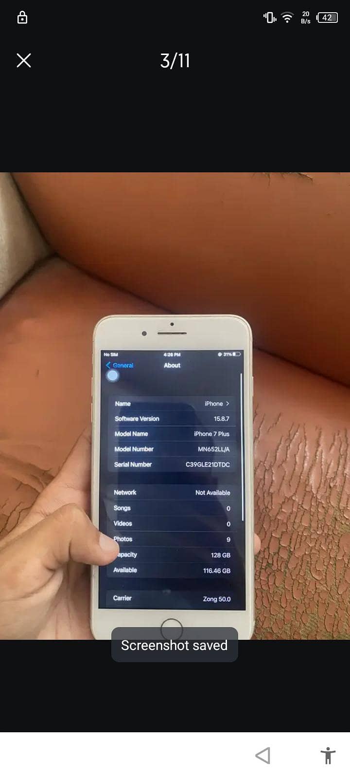 Apple iPhone 7 Plus (Exchange Possible) 9