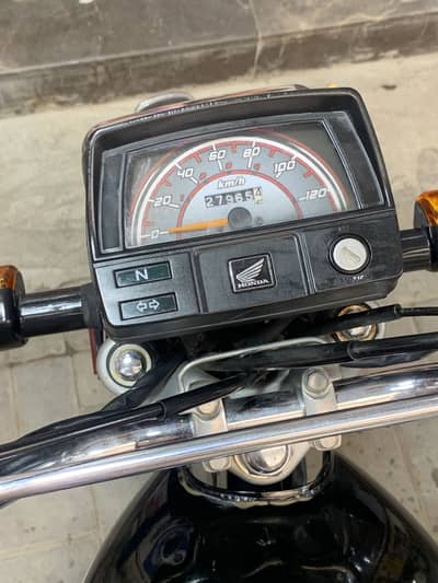 Honda CD 70 black colour