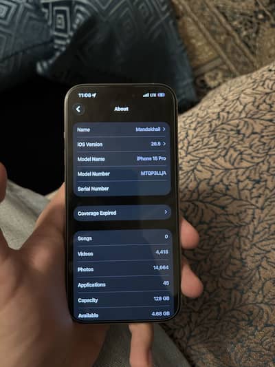 Apple iPhone 15 Pro (SIM TIME)  non-pta
