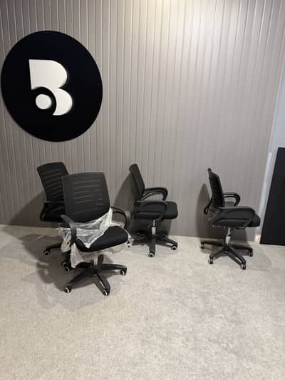 Office Chairs (only 3 months used)