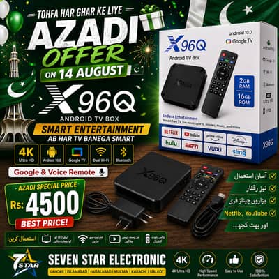 Transform Your TV into a Smart Entertainment Hub – X96Q Android TV