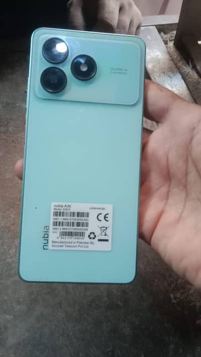 Nubia A36 10/10 With Box With Charger