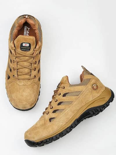 ABROS Felixo Men's Suede Trekking & Outdoor