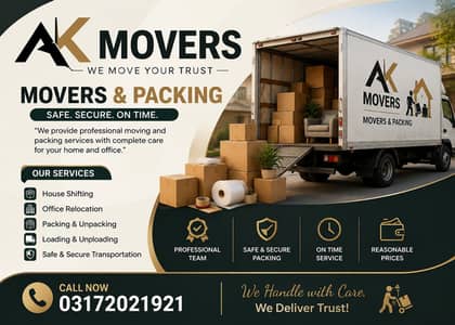 Packers & Movers / House Shifting /Loading unloading /Goods Transport