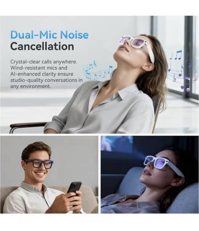 AI smart glasses 1080p video recording
