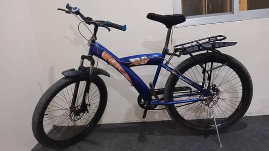 Super deluxe sports bicycle—Excellent condition Blue mountain bicycle