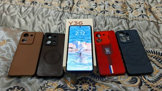 Vivo Y36 8/128 | 9/10 | Box + 4 Covers