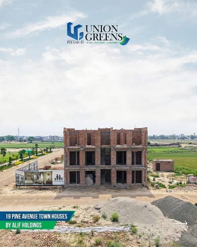 3 Marla Residential On Ground Plot Available On Easy Installment Plan in Union Green Main Pine Avenue Road Lahore