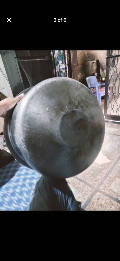 Steel patila