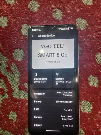 VGO TEL Smart 8 GO