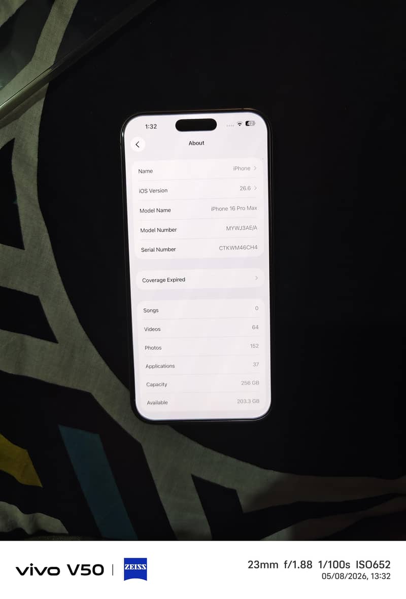 Apple iPhone 16 Pro Max 256 GB with box 1