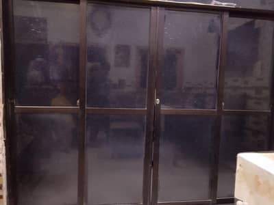 glass door