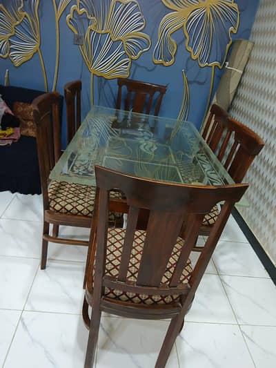 dining table 6 chair