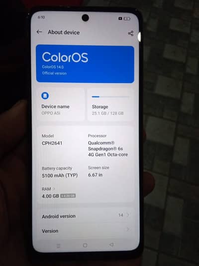 OPPO A5i